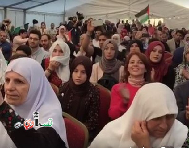  فيديو : الفنان القسماوي عمر بدير يتالق ويصدح صوته عاليا في المنتدى الفلسطيني في بريطانيا وسط حضور جماهيري كبير